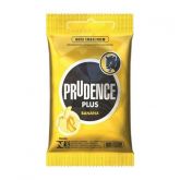 Preservativo Prudence - Plus Banana - Aromatizado e Colorido